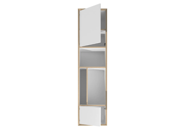 VERTIKO VERTICAL - Vertical multi-layer wood wall cabinet with shelving by Müller Small Living - view 3